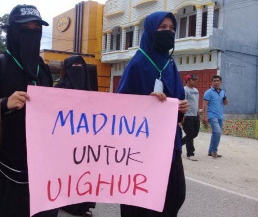 Kecam Cina, Ratusan Massa SAMM Gelar Aksi Solidaritas Dukung Muslim Uighur IMG_20200103_181150