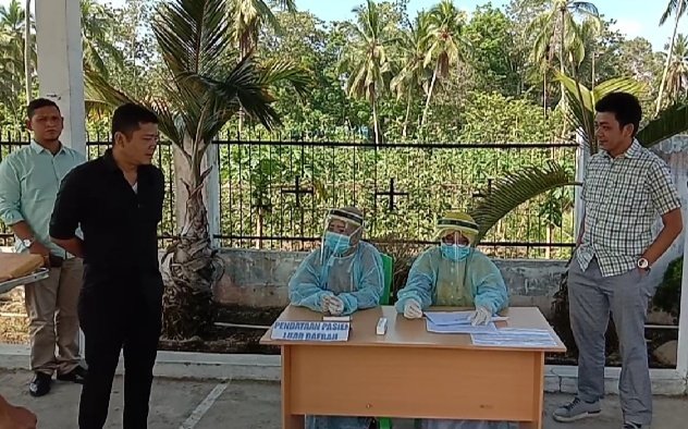 Peninjauan Puskesmas, Ketua DPRD Madina : 'Harapkan Pemerintah Sesegera Mungkin Memenuhi Kebutuhan Tim Medis' IMG_20200404_131752