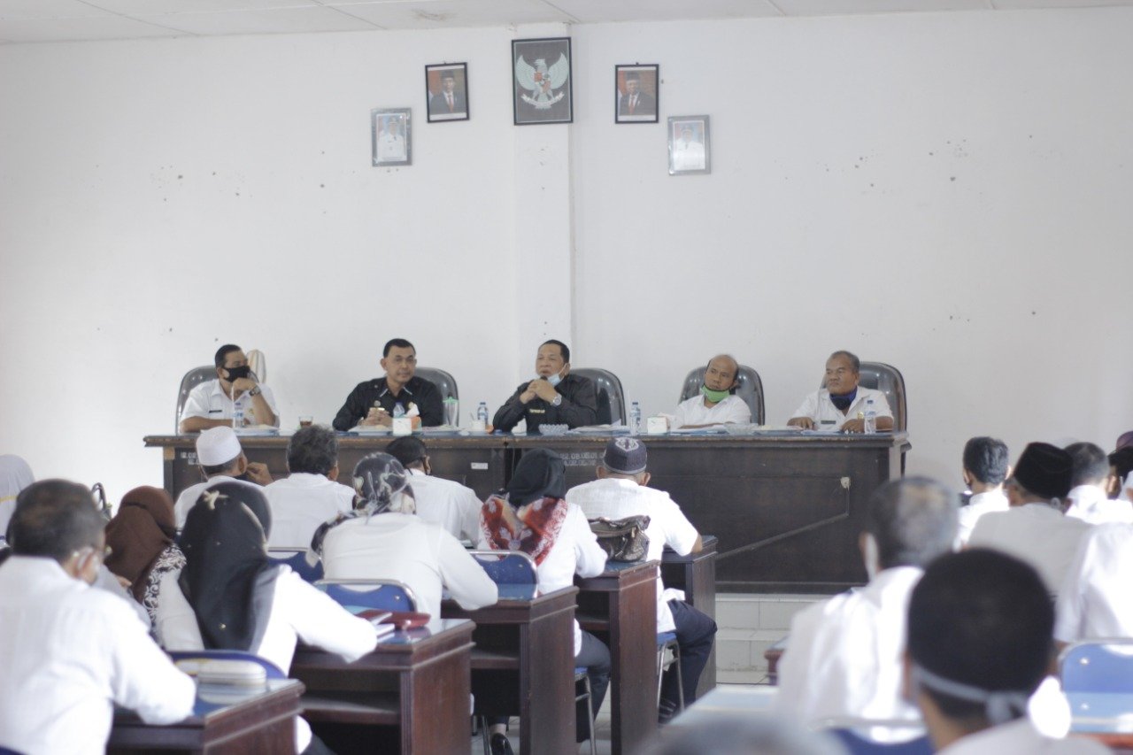 Pemko Sidimpuan Gelar Rapat Persiapan Belajar Tatap Muka Tingkat IMG-20200812-WA0014