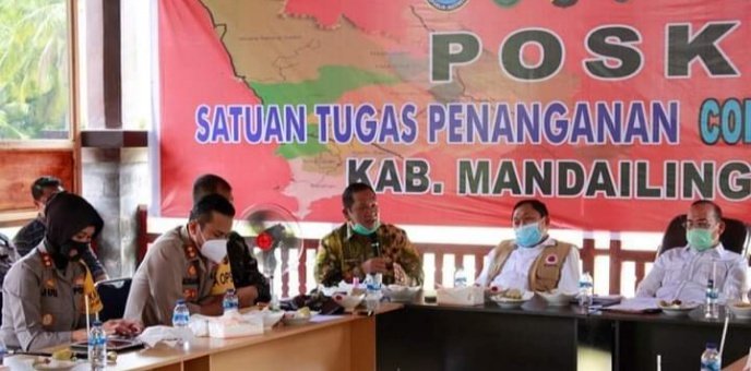 Wali Kota Padangsidimpuan Hadiri Rapat Koordinasi Pembentukan Satgas Penanganan Covid - 19 IMG_20201015_212802