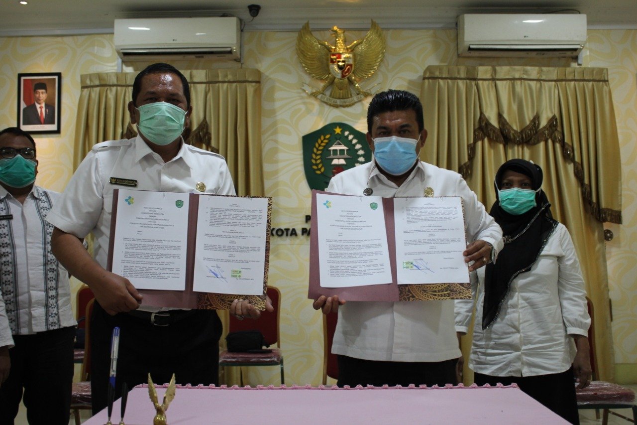 Irsan Efendi Nasution,SH Bersama Bupati/Wali Kota se Indonesia Tandatangani MoU Dengan Kementerian Kesehatan RI IMG-20201118-WA0023
