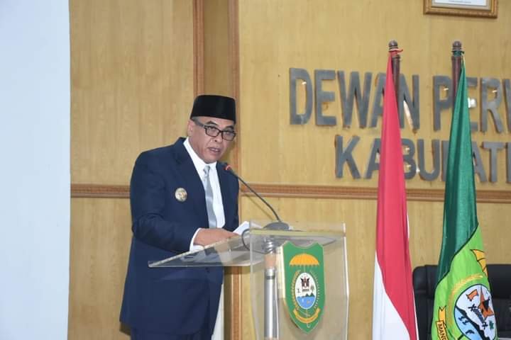 DPRD Madina Gelar Paripurna LKPJ Tahun 2020, Bupati : "Ingatkan Target Tahun Ini Harus Mendapatkan WTP" FB_IMG_1627563882013