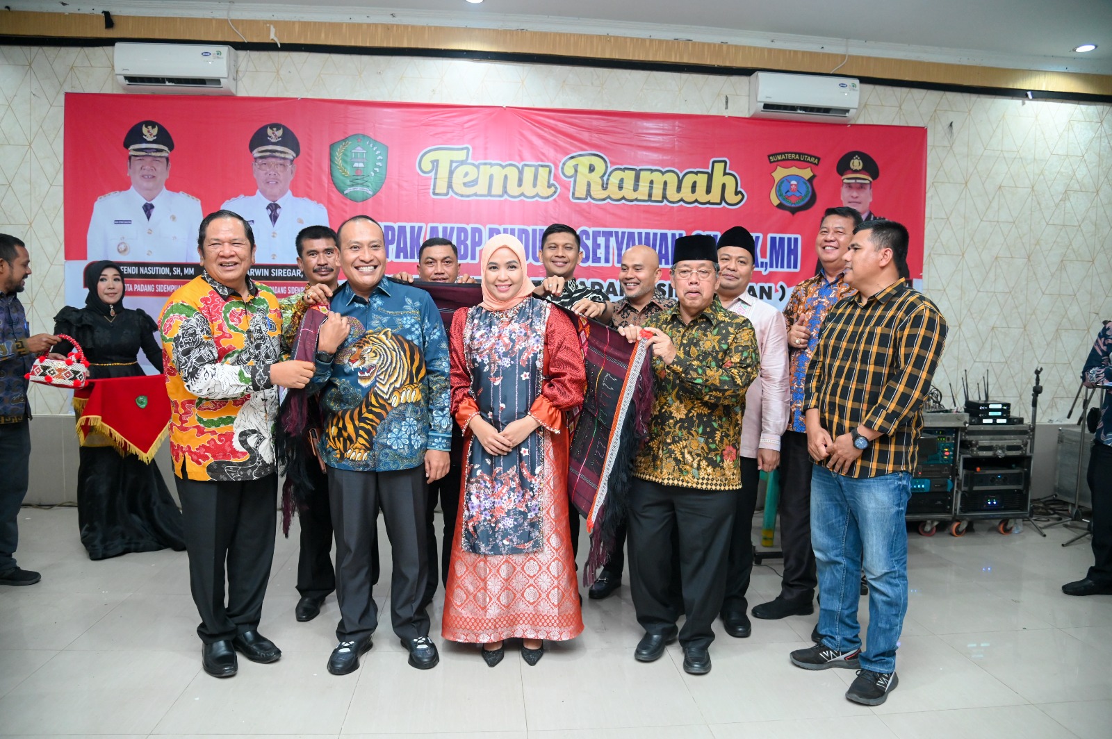 Pemko Padangsidimpuan, Acara Ramah Tamah, Kapolres Dudung Setyawan, Walikota Padangsidimpuan, Forkopimda Padangsidimpuan.