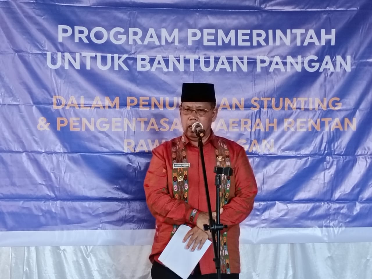 Bantuan Pangan, Keluarga Resiko Stunting, Penyaluran Bantuan, Program Pemerintah.