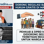 Infografis Laporan Khusus Bantuan Hukum Madina