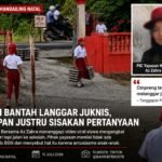 Siswa mengangkat ompreng Program Makan Bergizi Gratis di Sibaruang, Kecamatan Siabu, Kabupaten Mandailing Natal, yang menjadi sorotan publik setelah video viral di media sosial.